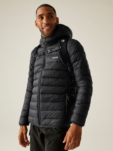 Regatta Kurtka pikowana "Marizion" w kolorze antracytowym rozmiar: M. Czarne kurtki Regatta, m, bez wzorów, bez kaptura. Za 187.52 zł.