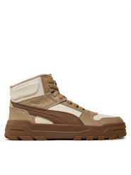 Puma Sneakersy Rebound Abrupt WTR 398697 02 Beżowy. Brązowe buty sportowe casual Puma, bez wzorów, ze skóry, bez zapięcia. Za 239.99 zł.