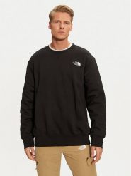 The North Face Bluza Essential NF0A89ET Czarny Regular Fit. Czarne bluzy The North Face, m, bez wzorów, z syntetyku, bez kaptura. Za 199.99 zł.