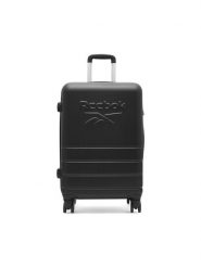 Reebok Walizka średnia RBK-WAL-001-CCC-M Czarny. Czarne walizki Reebok, bez wzorów, z tworzywa sztucznego, średnie. Za 269.99 zł.