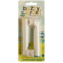 Jack N' Jill, Wymienne końcówki do szczoteczki elektrycznej Buzzy Brush, 2 szt. Szczoteczki elektryczne Jack & Jill Operations Pty Ltd. Za 48.29 zł.