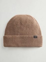 Woolrich Czapka w kolorze karmelowym rozmiar: M. Brązowe czapki zimowe Woolrich, bez wzorów, z wełny. Za 252.94 zł.