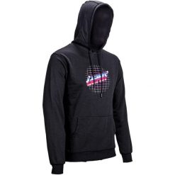 Bluza z kapturem LEATT Hoodie Core. Czarne bluzy z kapturem LEATT, l, bez wzorów, z kapturem. Za 371.35 zł.