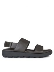Geox Sandały U Spherica Ec6 U45GWC 00085 C6006 Brązowy. Brązowe sandały Geox, ze skóry, bez zapięcia. Za 269.99 zł.