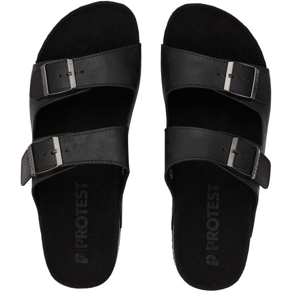 Sandały Protest Prtmikal. Czarne sandały Protest, bez zapięcia. Za 182.50 zł.