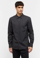 MUSTANG CANTON MĘSKA KOSZULA NA GUZIKI ELEGANCKA PIRATE BLACK 1015618 4088. Czarne koszule Mustang, m, bez wzorów, bez kołnierzyka, bez ramiączek. Za 169.99 zł.