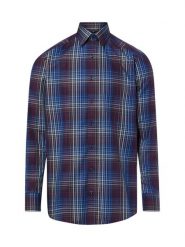 Finshley & Harding koszula biznesowa Mężczyźni Modern Fit Bawełna niebieski, 40. Niebieskie koszule Finshley & Harding, m, bez wzorów, z bawełny, bez kołnierzyka, bez ramiączek. Za 179.95 zł.