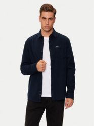 Tommy Jeans Koszula DM0DM19656 Granatowy Regular Fit. Niebieskie koszule Tommy Jeans, m, bez wzorów, z bawełny, bez kołnierzyka, bez ramiączek. Za 199.99 zł.