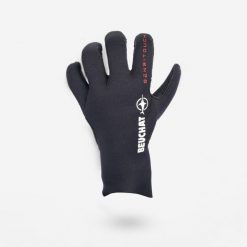 Rękawiczki do łowiectwa podwodnego Beuchat Sirocco Sport z neoprenu 3 mm. Brązowe rękawiczki BEUCHAT, bez wzorów, z materiału. Za 79.99 zł.