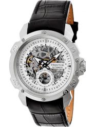 Heritor Zegarek automatyczny "Conrad" w kolorze srebrno-czarnym rozmiar: onesize. Czarne, analogowe zegarki Heritor, ze stali. Za 587.99 zł.