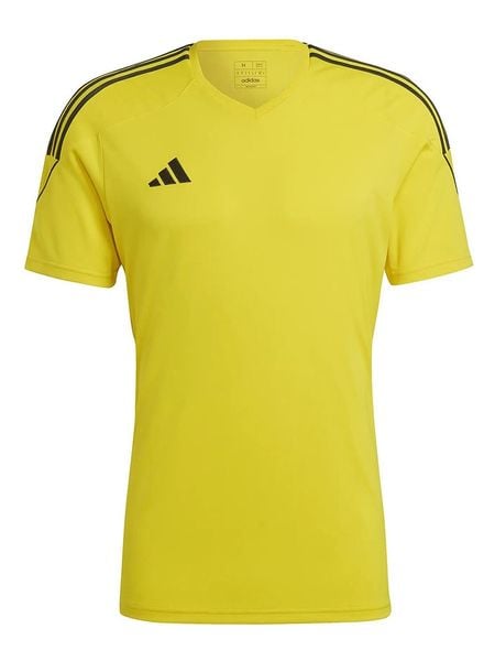 Adidas Koszulka sportowa "Tiro 23" w kolorze żółtym rozmiar: XL. Żółte t-shirty sportowe Adidas, bez wzorów, bez ramiączek, outdoorowe. Za 69.91 zł.