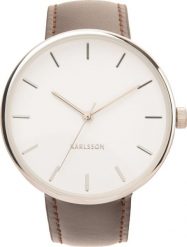 Zegarek męski Minimal biały. Białe zegarki Karlsson. Za 344.00 zł.