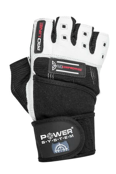Rękawiczki fitness POWER-SYSTEM NO COMPRO. Białe rękawiczki POWER SYSTEM, bez wzorów, z materiału. Za 48.49 zł.
