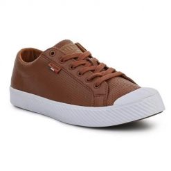 Buty do chodzenia męskie Palladium Pallaphoenix. Brązowe buty sportowe casual Palladium, bez wzorów, z materiału, bez zapięcia. Za 476.00 zł.