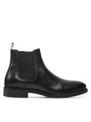 Jack&Jones Sztyblety Jfwargo 12192758 Czarny. Czarne botki sznurowane Jack&Jones, bez wzorów, ze skóry, bez obcasa, bez zapięcia. Za 519.99 zł.