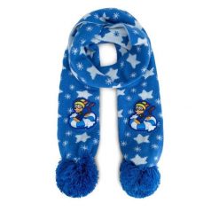 Szalik Paw Patrol. Niebieskie szaliki Paw Patrol, bez wzorów. Za 59.99 zł.