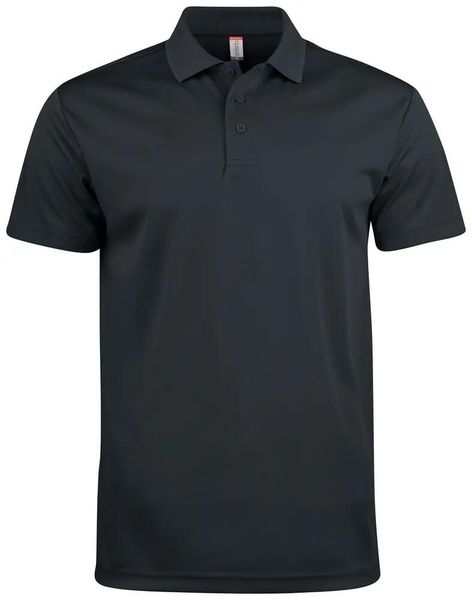 Clique Basic Active Polo - klasyczne polo z poliestru. Czarne sztyblety CLIQUE, bez wzorów, bez obcasa, bez zapięcia. Za 118.33 zł.