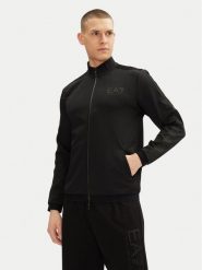 EA7 Emporio Armani Bluza 7M000307 AF13526 UC001 Czarny Regular Fit. Czarne bluzy EA7 Emporio Armani, m, bez wzorów, z syntetyku, bez kaptura. Za 399.99 zł.