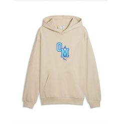 Bluza z kapturem OM Football Culture. Niebieskie bluzy z kapturem Puma, l, bez wzorów, z materiału, z kapturem. Za 290.00 zł.