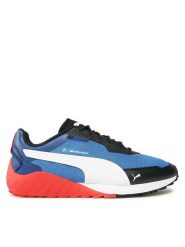 Puma Sneakersy Bmw Mms Speedfusion 307239 04 Niebieski. Niebieskie buty sportowe casual Puma, bez wzorów, ze skóry, bez zapięcia. Za 379.99 zł.