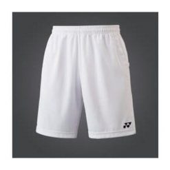 Spodenki męskie Yonex white. Białe szorty YONEX, m, bez wzorów, z materiału, sportowe. Za 191.00 zł.