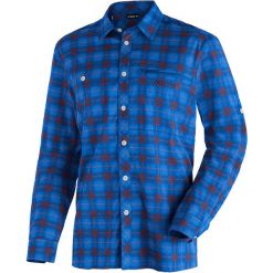 Koszula z długim rękawem Maier Sports Kasen. Niebieskie koszule Maier Sports, na lato, bez wzorów, bez kołnierzyka, bez ramiączek. Za 357.00 zł.