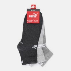 Puma Skarpety 3-Pack 94710810. Szare skarpety Puma, bez wzorów. Za 36.99 zł.
