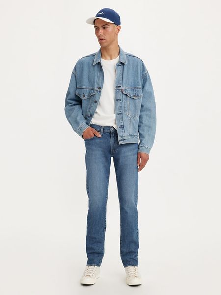 Levi's Dżinsy "511" - Slim fit - w kolorze niebieskim rozmiar: W34/L32. Niebieskie jeansy Levi's®, l. Za 281.26 zł.