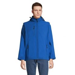 Kurtka Sol's Transformer. Niebieskie kurtki przeciwdeszczowe SOL'S, m, bez wzorów, bez kaptura. Za 470.00 zł.