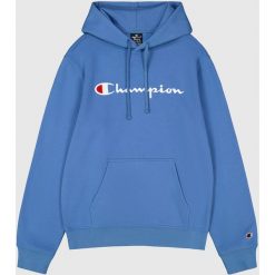 Bluza męska Champion Hooded. Niebieskie bluzy z kapturem Champion, m, bez wzorów, z kapturem. Za 221.99 zł.