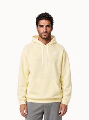 Bluza z kapturem Le Coq Sportif Contemporain LF N°1. Żółte bluzy z kapturem le coq sportif, xl, bez wzorów, z materiału, z kapturem. Za 563.00 zł.