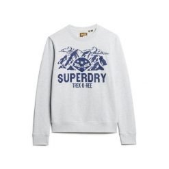 Kurtka puchowa Superdry Lo-fi Outdoors Graphic Crew. Szare kurtki Superdry, l, bez wzorów, z materiału, bez kaptura. Za 300.00 zł.