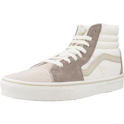 Buty VANS HI MULTI BLOCK Beżowy. Brązowe buty sportowe casual Vans, bez wzorów, ze skóry, bez zapięcia. Za 290.99 zł.