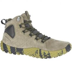 Buty trekkingowe męskie Merrell Wrapt Mid. Buty trekkingowe Merrell, bez wzorów, z materiału, bez zapięcia, trekkingowe. Za 871.00 zł.