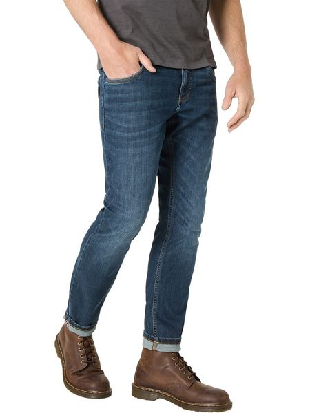 Timezone Dżinsy "Scott" - Slim fit - w kolorze granatowym rozmiar: W29/L32. Niebieskie jeansy Timezone, l. Za 139.95 zł.