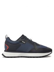 Boss Sneakersy Jonah Runn meth 50513195 Granatowy. Niebieskie buty sportowe casual Boss, bez wzorów, z materiału, bez zapięcia. Za 669.99 zł.