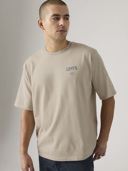 Levi's Koszulka w kolorze beżowym rozmiar: M. Brązowe bezrękawniki Levi's®, m, bez wzorów, z bawełny, bez kołnierzyka, bez ramiączek. Za 93.94 zł.