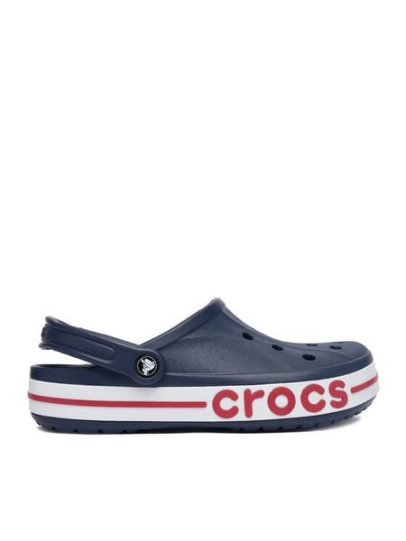 Crocs Klapki Bayaband Clog 205089-4CC Granatowy. Niebieskie klapki Crocs, z tworzywa sztucznego. Za 229.99 zł.
