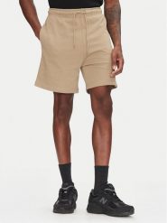 Jack&Jones Szorty sportowe Gordon 12268448 Beżowy Regular Fit. Brązowe krótkie spodenki sportowe Jack&Jones, m, bez wzorów, z bawełny. Za 79.99 zł.