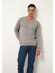 Just Cashmere Kaszmirowy sweter "Tom" w kolorze szarym rozmiar: XL. Szare swetry nierozpinane Just Cashmere, xl, bez wzorów, z kaszmiru, bez kołnierzyka, bez ramiączek. Za 426.99 zł.