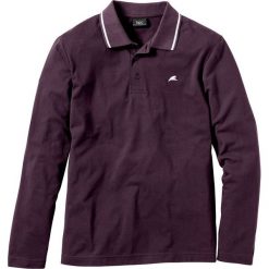 Shirt polo z długim rękawem Regular Fit bonprix ciemny lila. Bluzki z długim rękawem marki bonprix. Za 29.99 zł.