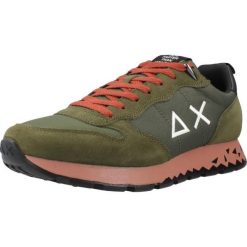Buty SUN68 TOM SNAKE Zielony. Zielone buty turystyczne SUN68, bez wzorów, ze skóry, bez zapięcia, trekkingowe. Za 337.99 zł.