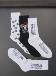 Skarpetki 3 pack - wielobarwny. Skarpety Sinsay, bez wzorów. Za 15.99 zł.