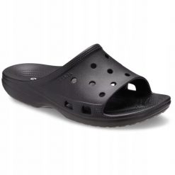 Klapki Dla Dorosłych Crocs Saturday Slide. Szare klapki Crocs, z materiału. Za 139.99 zł.