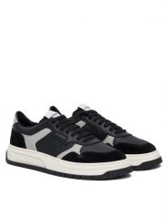 Iceberg Sneakersy Clock IU175107 Czarny. Czarne buty sportowe casual ICEBERG, bez wzorów, ze skóry, bez zapięcia. Za 1,079.00 zł.