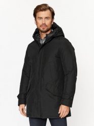 Woolrich Kurtka puchowa Polar CFWOOU0487MRUT0001 Czarny Regular Fit. Czarne bluzy z polaru Woolrich, m, bez wzorów, z bawełny, bez kaptura. Za 4,279.00 zł.