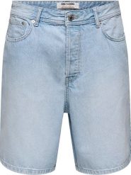 ONLY & SONS Szorty dżinsowe "Fade" w kolorze błękitnym rozmiar: L. Niebieskie szorty Only & Sons, l, bez wzorów, z jeansu, klasyczne. Za 83.42 zł.