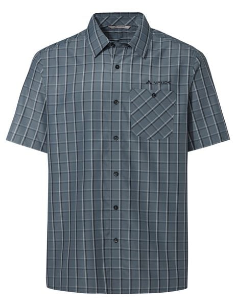 Koszula M Albsteig Shirt III. Szare koszule Vaude, na lato, m, bez wzorów, z materiału, bez kołnierzyka, bez ramiączek. Za 276.30 zł.
