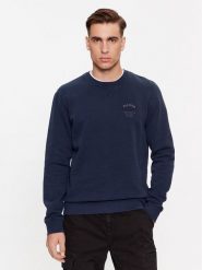 Aeronautica Militare Bluza 232FE1829F533 Granatowy Comfort Fit. Niebieskie bluzy Aeronautica Militare, m, bez wzorów, z bawełny, bez kaptura. Za 359.99 zł.