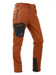 Maul Sport Spodnie softshellowe "Seilschaft XT 10.0" w kolorze jasnobrązowym rozmiar: 50. Brązowe spodnie treningowe długie Maul Sport, bez wzorów, z materiału. Za 404.99 zł.